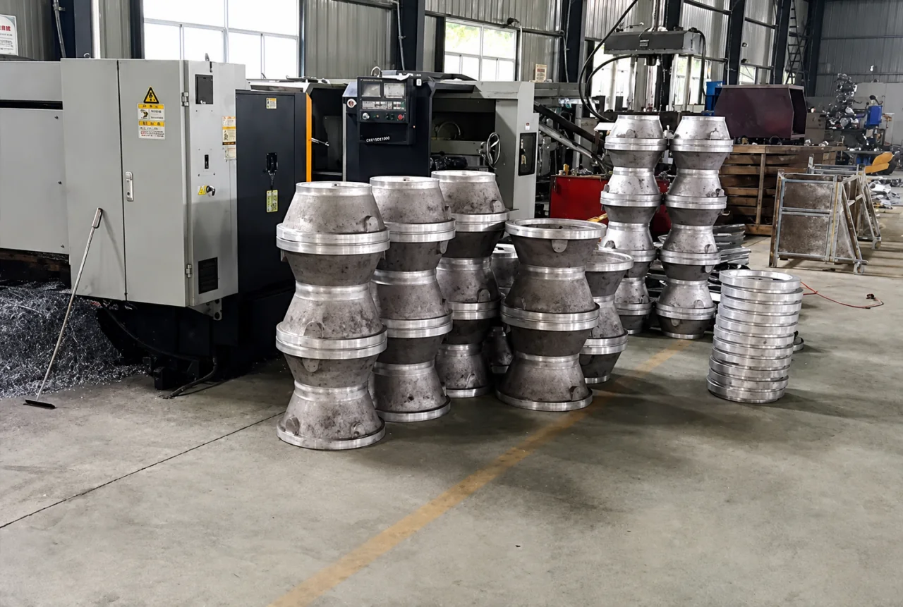 CNC machining workshop