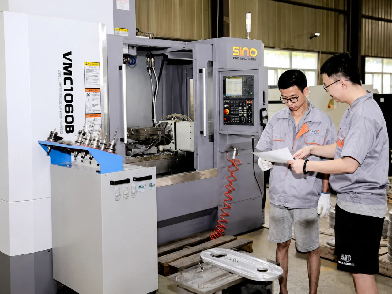 CNC milling station