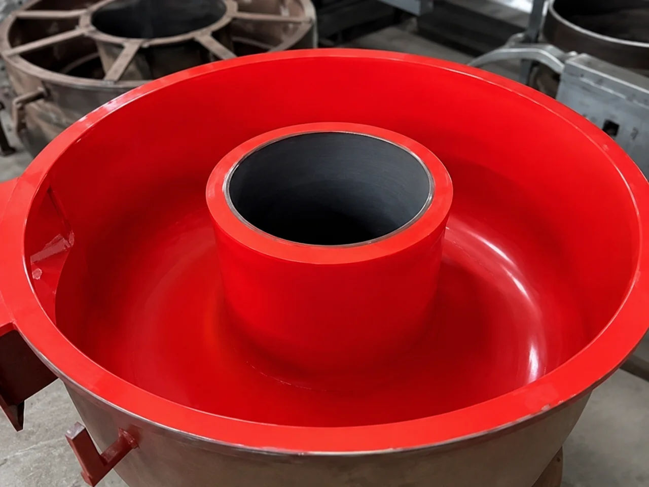 PU casting workshop