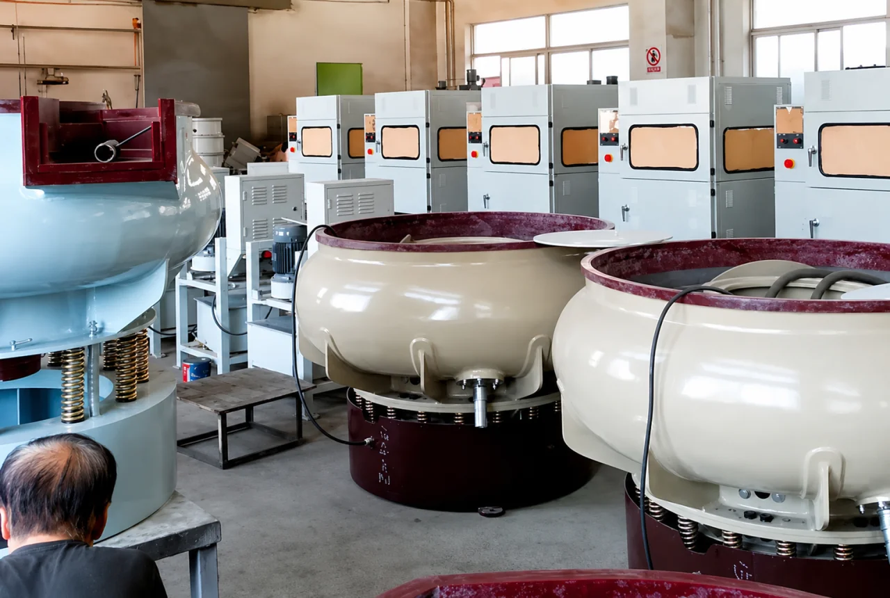 Vibratory machine assembly