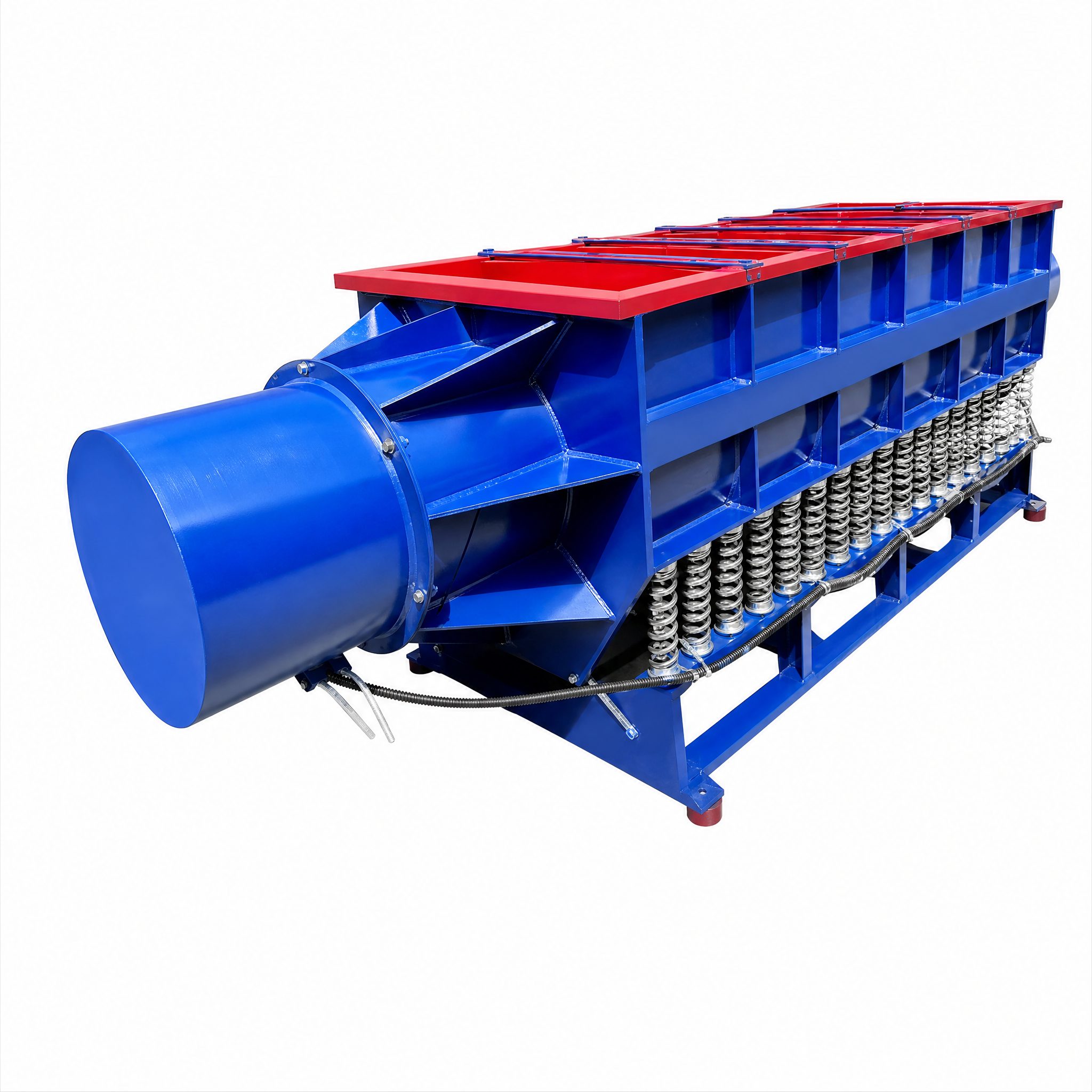 U-shape vibratory finishing machine